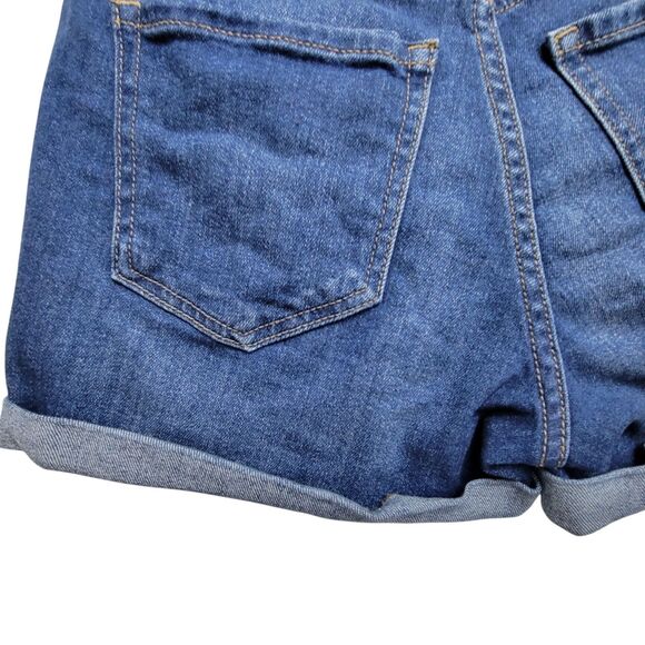 Old Navy Cuffed High Rise Wow Jean Shorts Size 0 - Picture 5 of 7